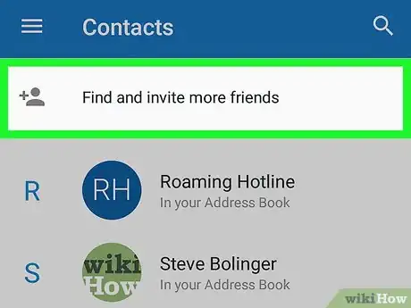 Image titled Sync Contacts on GroupMe on Android Step 4