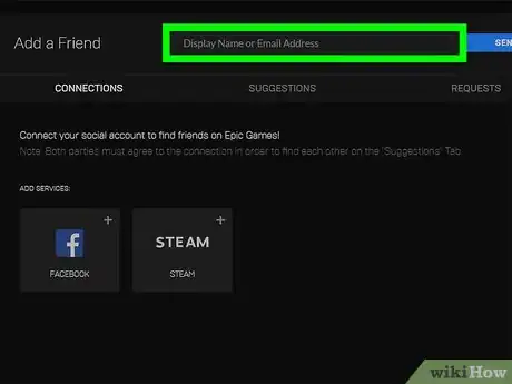 Image titled Add a PS4 Player as a Friend in Fortnite on PC Step 5