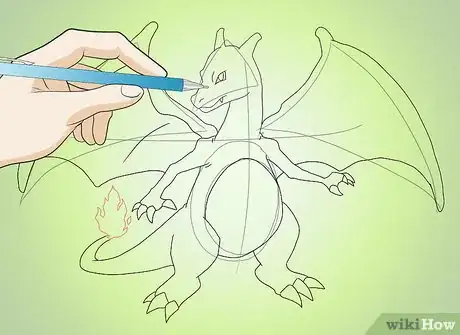 Image titled Draw Charizard Step 22