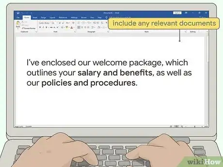 Image titled Write an Offer Letter Step 10