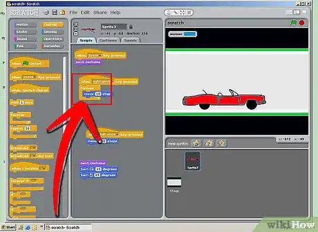 Image titled Create Your Own Car Racing Game in Scratch Step 10