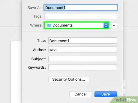 Image titled Save Word As a PDF Step 12