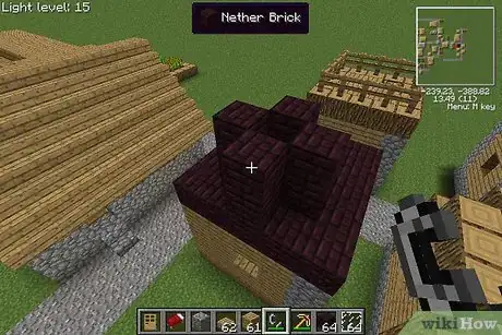 Image titled Make a Wooden House in Minecraft That Won't Burn Down Step 15