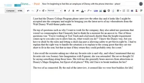 Image titled Write a Disney College Program Blog Part 2 Step 5.png