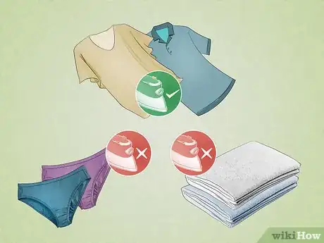 Image titled Avoid or Lessen Your Ironing Step 1
