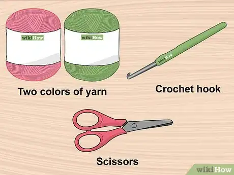 Image titled Crochet a Heart Stitch Step 1