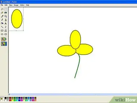 Image titled Draw a Flower in Microsoft Paint Step 12