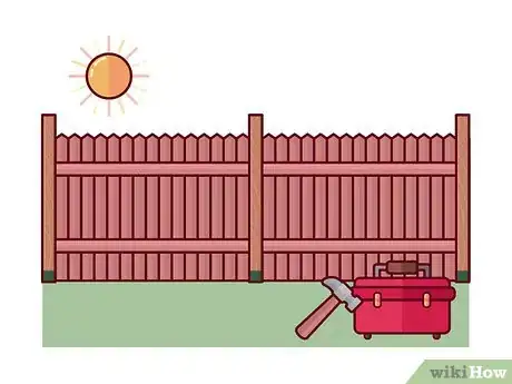 Image titled Replace a Fence Post in Concrete Step 15