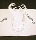 Make a Reindeer Pop up Card (Robert Sabuda Method)