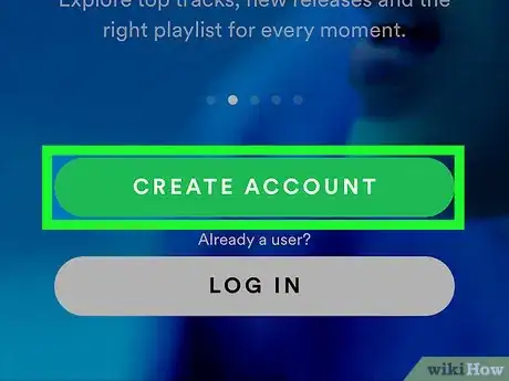 Image titled Create a Spotify Account Without Facebook on iPhone or iPad Step 6