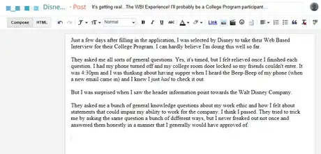 Image titled Write a Disney College Program Blog Part 2 Step 4.png