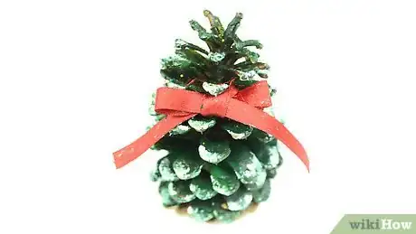 Image titled Make Christmas Tree Pinecones Step 10
