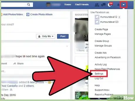 Image titled Post on Facebook Via Text Step 3