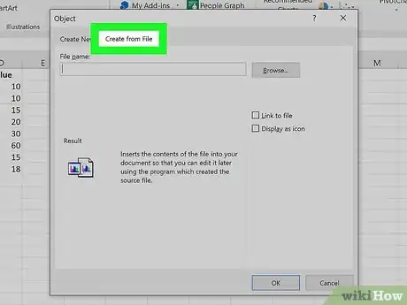 Image titled Insert an Object in Excel Step 5