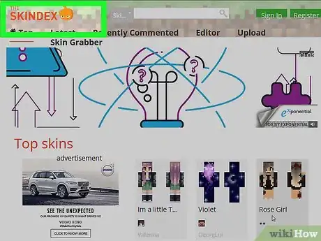 Image titled Change Your Minecraft Skin with MC SkinEdit Step 1