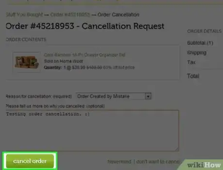 Image titled Cancel an Amazon Order on PC or Mac Step 11