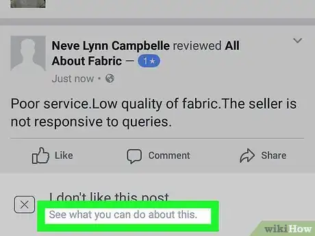 Image titled Delete a Review on Facebook on Android Step 5
