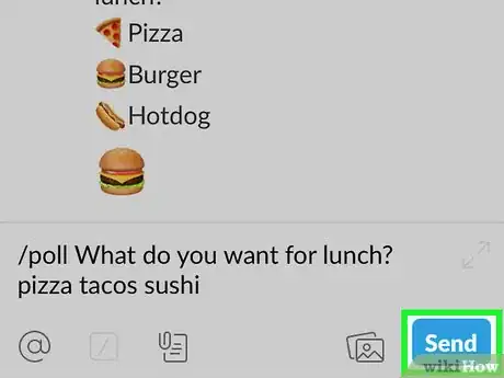 Image titled Create a Poll on Slack on iPhone or iPad Step 23