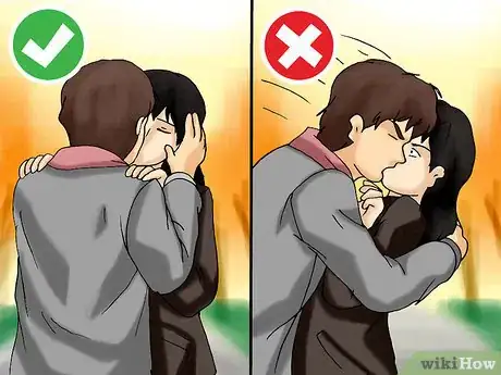 Image titled Do a Kissing Scene in Acting Step 9