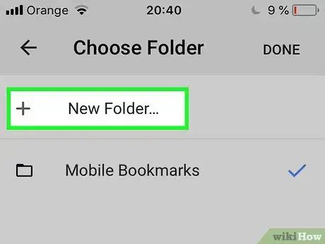 Image titled Organize Bookmarks on Chrome on iPhone or iPad Step 5