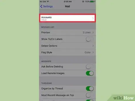 Image titled Receive iCloud Emails to Your iPhone Automatically Step 3