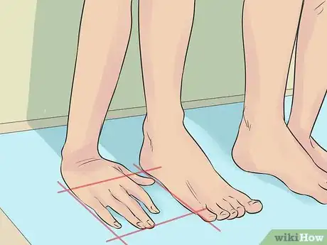 Image titled Do Standing Splits at the Wall in Yoga Step 8