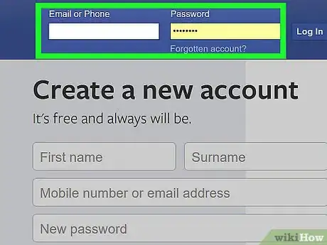 Image titled Search for Friends by City on Facebook Step 1