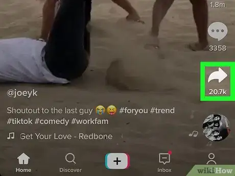 Image titled Save a TikTok Video in Your Gallery on iPhone or iPad Step 3