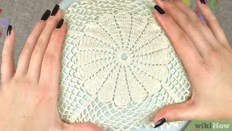 Image titled Make a Doily Lamp Step 4