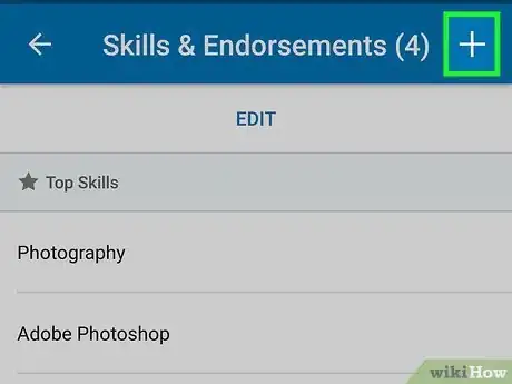 Image titled Add Skills on LinkedIn Step 5