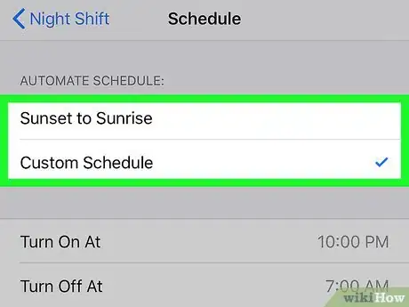 Image titled Activate Night Shift on an iPhone Step 9