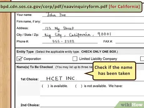 Image titled Incorporate Online Step 2