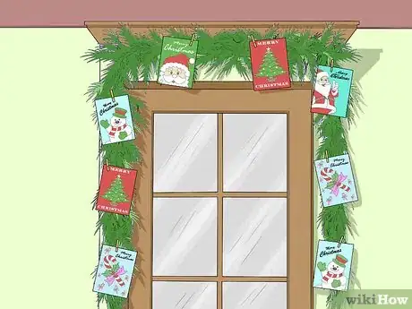 Image titled Hang Christmas Cards Step 7