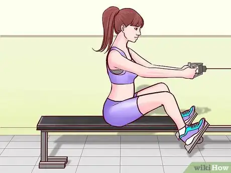 Image titled Do a Seated Cable Row Step 4