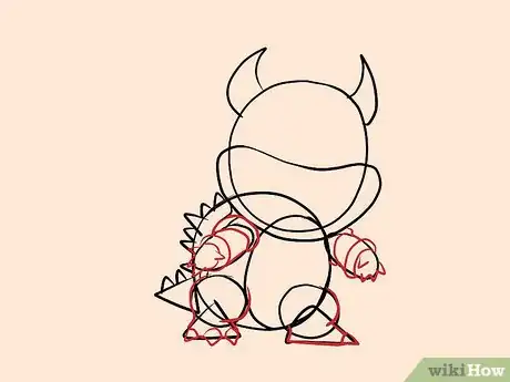 Image titled Draw Bowser Step 17