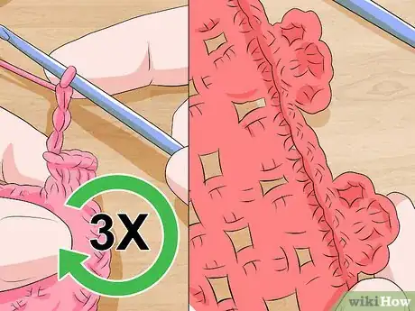 Image titled Crochet a Triple Picot Border Step 14