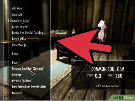 Image titled Add Magical Effects to Your Weapons in Skyrim Step 3