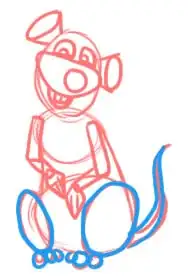 Image titled Draw Remy Legs Step 6