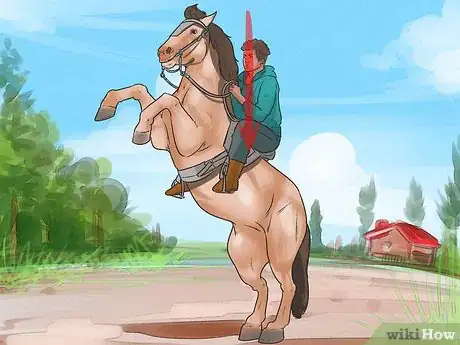 Image titled Make a Horse Stop Rearing while Riding Step 2