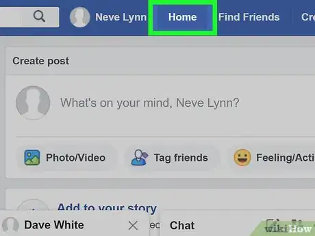 Image titled See Stories on Facebook Step 2