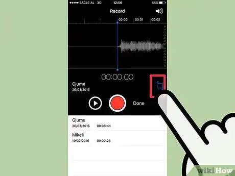 Image titled Record a Voice Memo on an iPhone Step 12