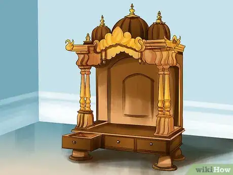 Image titled Decorate a Pooja Room Step 10