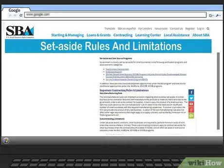 Image titled Become a Government Contractor Step 7
