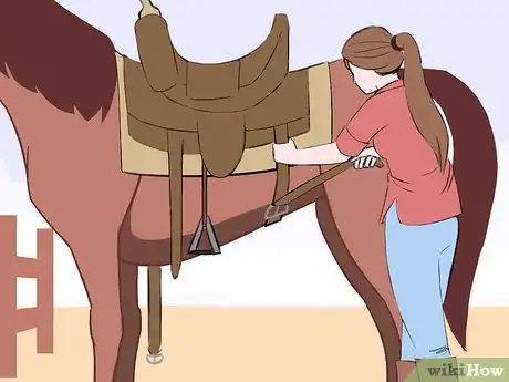 Image titled Saddle a Horse Western Step 8