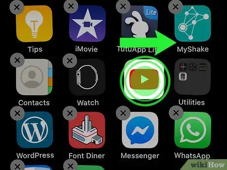 Image titled Move Apps on the iPhone Step 4