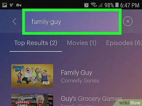 Image titled Search on Hulu on Android Step 4