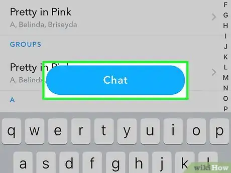 Image titled Make a List on Snapchat Step 6