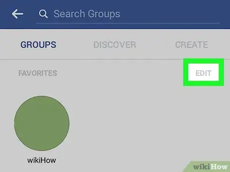 Image titled Organize Facebook Groups on Android Step 6