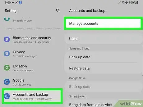 Image titled Sign Out of the Play Store on a Samsung Tablet Step 2
