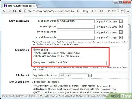 Image titled Use the Yahoo Search Engine Step 11